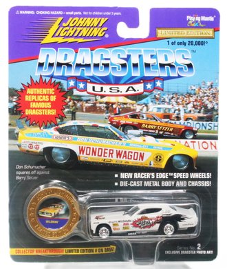 1:64 Dragsters U.S.A - Wildman "Wild Willie Borsch" (White)