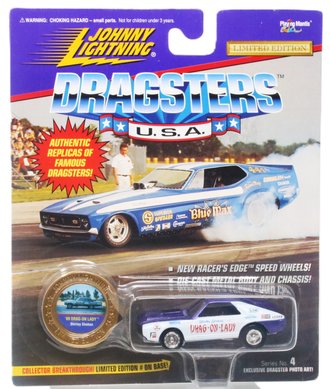 1:64 Dragsters U.S.A - 1969 Drag-On-Lady (Purple/White)