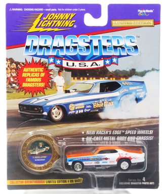 1:64 Dragsters U.S.A - 1971 Revellution (Orange/White)