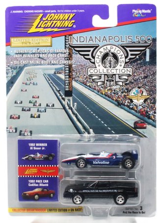 1:64 Indianapolis 500 - 1992 Cadillac Allante Pace Car & Indy Car "Al Unser Jr"
