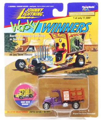 1:64 Wacky Winners - Root Beer Wagon (Purple)