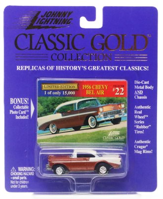 1:64 Classic Gold - 1956 Chevy Bel Air (Bronze)