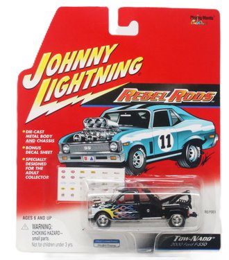 1:64 Rebel Rods - 2000 Ford F-550 Tow Truck (Black)