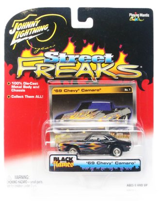 1:64 Street Freaks - 1969 Chevy Camaro (Black)