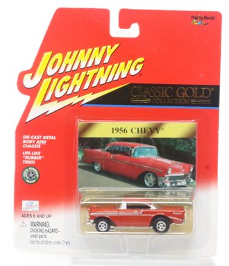 1:64 Classic Gold - 1956 Chevy Bel Air (Red)