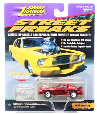 1:64 Street Freaks - 1994 Ford Mustang (Red)