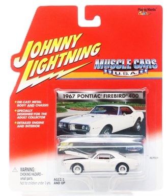 1:64 Muscle Cars U.S.A - 1967 Pontiac Firebird 400 (White)