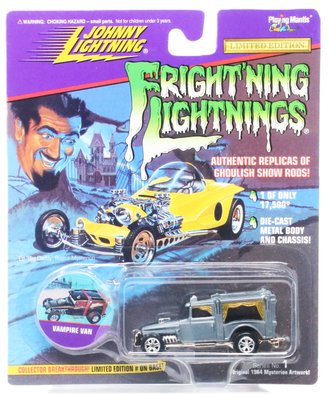 1:64 Fright'ning Lightnings - Vampire Van (Silver)