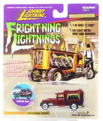 1:64 Fright'ning Lightnings - Vampire Van (Red)
