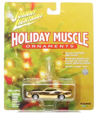 1:64 Holiday Muscle - 1970 Dodge Challenger T/A (Gold)