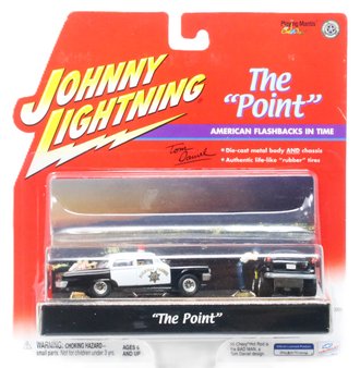 1:64 The Point - 1955 Chevy Hot Rod & 1963 Police Cruiser