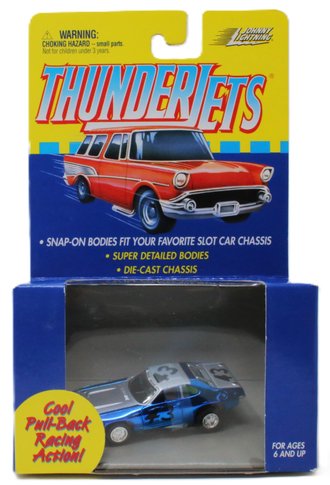 1:87 Thunder Jets - Plymouth Road Runner #43 (Blue/Silver) 1:87 Thunder Jets - Plymouth Road Runner #43 (Blue/Silver)
