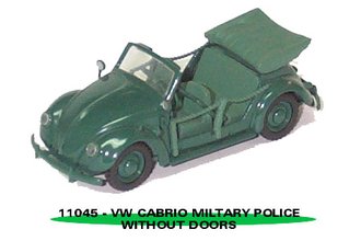 Volkswagen Cabrio Hebmueller Military Police (Green) Volkswagen Cabrio Hebmueller Military Police (Green)