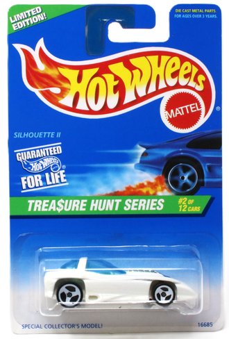 Treasure Hunt 1:64 Silhouette II (White)