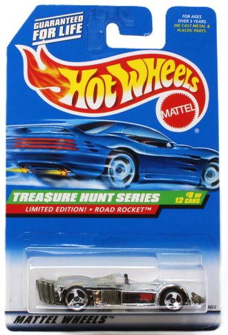 Treasure Hunt 1:64 Road Rocket (Chrome)