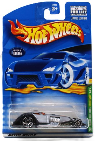 Treasure Hunt 1:64 Hammered Coupe (Black/Silver)