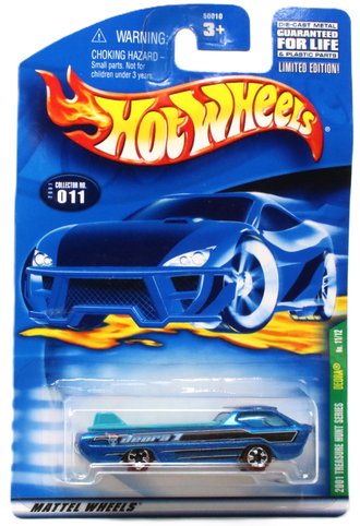 Treasure Hunt 1:64 Deora (Metalflake Blue) ***Bad Card***