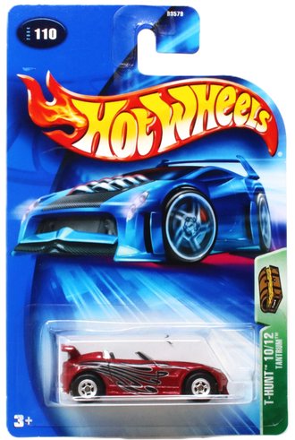 Treasure Hunt 1:64 Tantrum (Metallic Dark Red) w/Real Rider Tires Treasure Hunt 1:64 Tantrum (Metallic Dark Red) w/Real Rider Tires