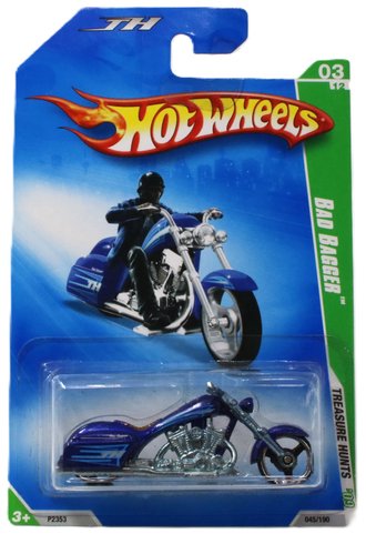 Treasure Hunt 1:64 Bad Bagger (Metalflake Dark Blue/Purple)