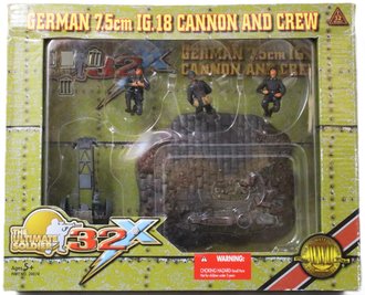 1:32 German 7.5cm IG. 18 Cannon and Crew 1:32 German 7.5cm IG. 18 Cannon and Crew