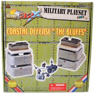 1:32 Coastal Defense "The Bluffs" Play Set 1:32 Coastal Defense "The Bluffs" Play Set