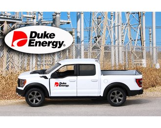 1:43 Ford F-150 Pickup "Duke Energy" (Old Logo)