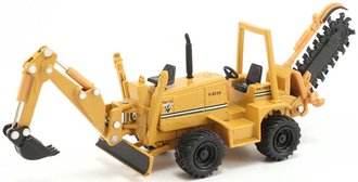 1:50 Vermeer V-8550 Trencher w/Backhoe 1:50 Vermeer V-8550 Trencher w/Backhoe