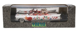 1:43 1959 Cadillac Type 62 (Open) (White) "Just Married"