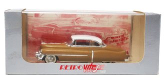 1:43 1950 Cadillac Eldorado Type 62 Coupe (Gold w/White Roof)