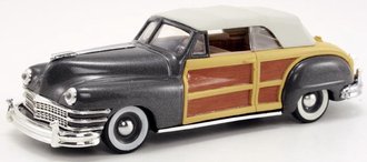 1:43 1947 Chrysler Town & Country Closed Convertible (Gray)