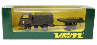 Renault 4x4 Truck w/Raft & Trailer