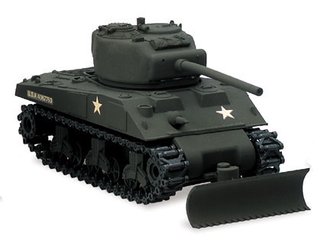 U.S. Sherman Tank w/Dozer Blade