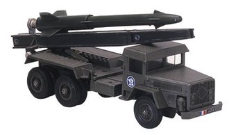 French UNIC Lance ZU Rocket Launcher Truck *** Box Damage ***