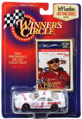 1:64 Jeff Gordon #1 Ford Thunderbird "BabyRuth" 1:64 Jeff Gordon #1 Ford Thunderbird "BabyRuth"