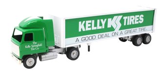 Mack Ultra-Liner COE Sleeper w/Van Trailer "Kelly KS Tire - A Good Deal on a Great Tire"