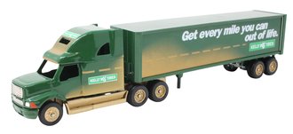 Ford AeroMax HN80 Sleeper w/Van Trailer "Kelly KS Tires - Get every mile you can out of life" Ford AeroMax HN80 Sleeper w/Van Trailer "Kelly KS Tires - Get every mile you can out of life"