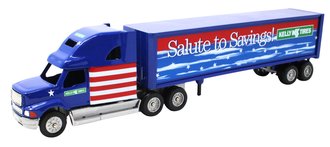 Ford AeroMax HN80 Sleeper w/Van Trailer "Kelly KS Tires - Salute to Savings!" Ford AeroMax HN80 Sleeper w/Van Trailer "Kelly KS Tires - Salute to Savings!"