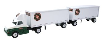 International 8300 Day Cab Single-Axle w/Pup Trailers (2) "Old Dominion Freight Lines" International 8300 Day Cab Single-Axle w/Pup Trailers (2) "Old Dominion Freight Lines"