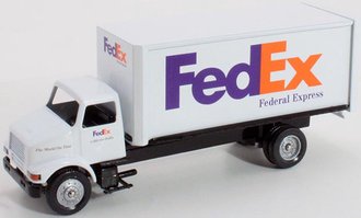 International 8300 Box Delivery Truck "FedEx - Federal Express" International 8300 Box Delivery Truck "FedEx - Federal Express"