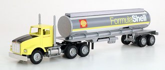 Kenworth Tractor w/Tanker Trailer "Shell" (Yellow) Kenworth Tractor w/Tanker Trailer "Shell" (Yellow)