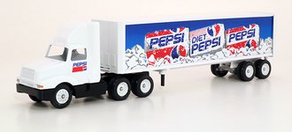 International 8300 Tractor w/Van Trailer "Diet Pepsi" (White) International 8300 Tractor w/Van Trailer "Diet Pepsi" (White)