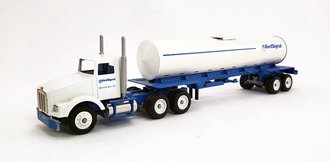 Kenworth T800 "Allied Signal" w/Tanker (White/Blue) Kenworth T800 "Allied Signal" w/Tanker (White/Blue)