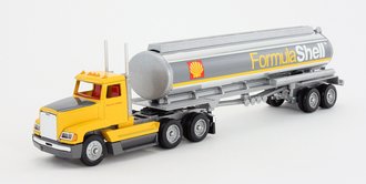 Freightliner FLD 120 Day Cab w/Elliptical Tanker Trailer "Formula Shell" Freightliner FLD 120 Day Cab w/Elliptical Tanker Trailer "Formula Shell"
