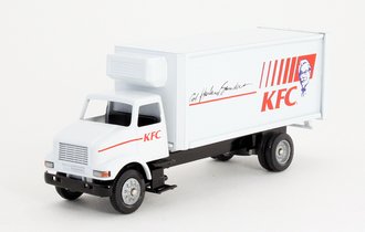 International 4100 Box Delivery Truck w/Reefer Unit "KFC" International 4100 Box Delivery Truck w/Reefer Unit "KFC"