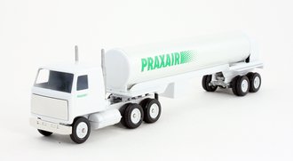 Mack Ultra-Liner COE Sleeper w/Cylindrical Tanker Trailer "Praxair"