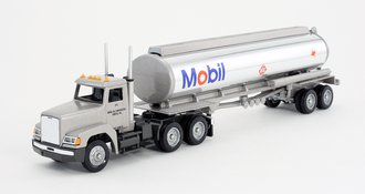 Freightliner FLD 120 Day Cab w/Elliptical Tanker Trailer "Mobil" Freightliner FLD 120 Day Cab w/Elliptical Tanker Trailer "Mobil"
