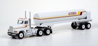 Freightliner FLD 120 Day Cab w/Cylindrical Tanker "Logex"