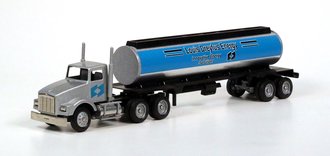 Kenworth T800 Day Cab w/Cylindrical Tanker Trailer "Louis Dreyfus Energy" Kenworth T800 Day Cab w/Cylindrical Tanker Trailer "Louis Dreyfus Energy"