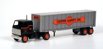 Mack Ultra-Liner COE Sleeper w/Van Trailer "Cooper-Jarrett"