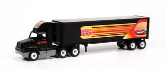 International 8300 Day Cab w/Van Trailer "Burger King" International 8300 Day Cab w/Van Trailer "Burger King"